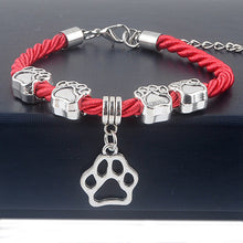 Best Friend Hand-Woven Rope Bracelet (Red)