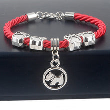 Best Friend Hand-Woven Rope Bracelet (Red)