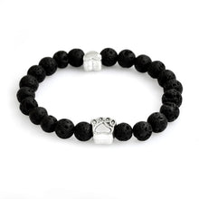 Best Friend Stone Bead Bracelet (Granite)