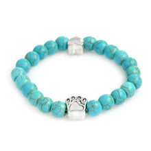 Best Friend Stone Bead Bracelet (Granite)