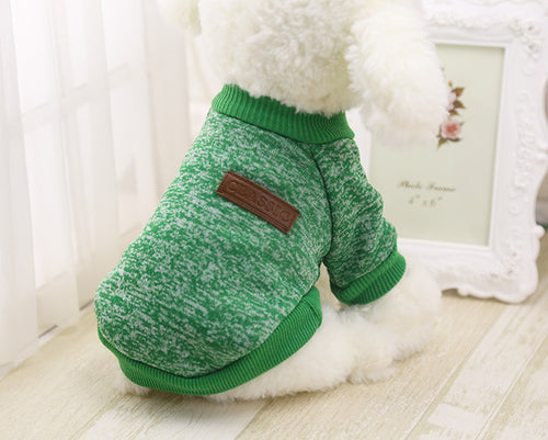 The Dapper Dog Classic Sweater (Green)