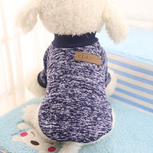 The Dapper Dog Classic Sweater (Grey Blue)