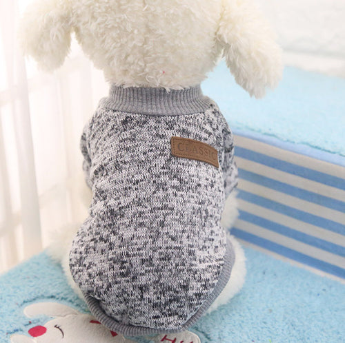 The Dapper Dog Classic Sweater (Grey)