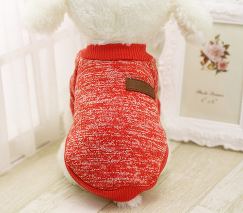 The Dapper Dog Classic Sweater (Red)