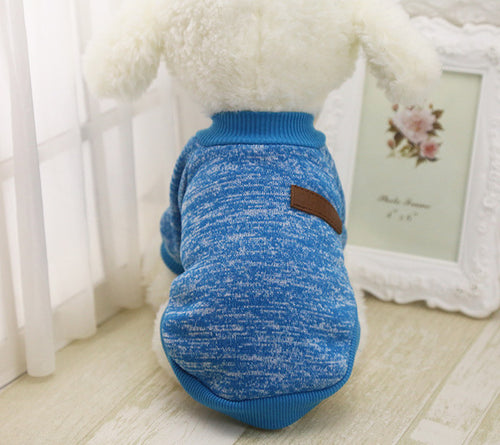 The Dapper Dog Classic Sweater (Blue)