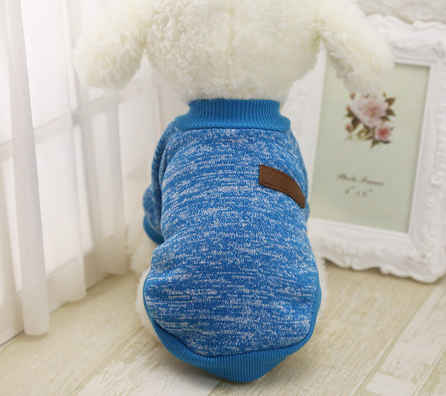 The Dapper Dog Classic Sweater (Blue)